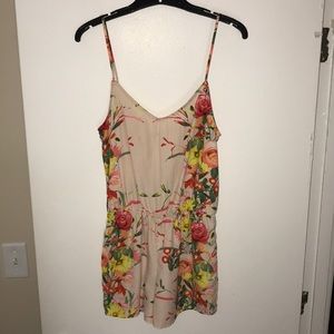 Blush Floral Romper